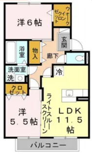 松韻舎 B棟【2階】の間取り