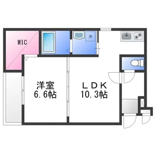サンパレス りんくう【3階】の間取り