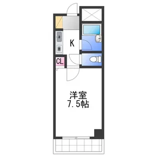 コンフォールきたんまち【2階】の間取り