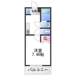 ディア コート高松【2階】の間取り