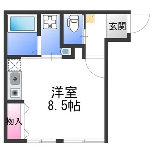 ステイザハウスりんくう【2階】の間取り