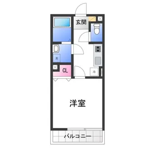 ALEGRIA泉佐野鶴原South【3階】の間取り