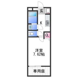 レボントゥリ はせでⅠ番館【1階】の間取り