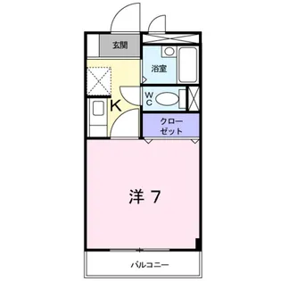 サンモール北川【1階】の間取り