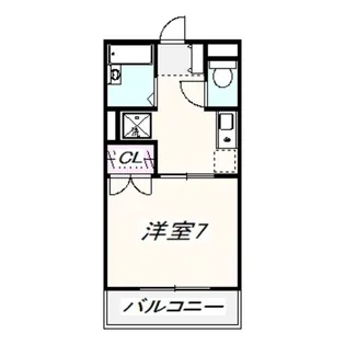 エバーグリーンOKUNO【2階】の間取り