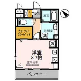 エーデルハウス【3階】の間取り
