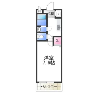 ポプラーレ キシダ【2階】の間取り