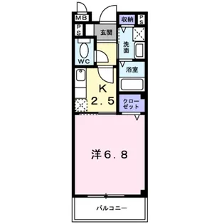 ハウスエルロンド【2階】の間取り