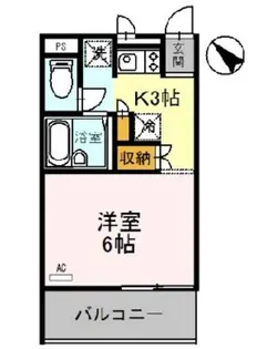 ASAHI【3階】の間取り