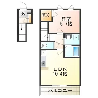 ルチャーマ【2階】の間取り