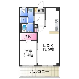 ドーマ泉大津【2階】の間取り