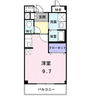 エレガント【2階】の間取り