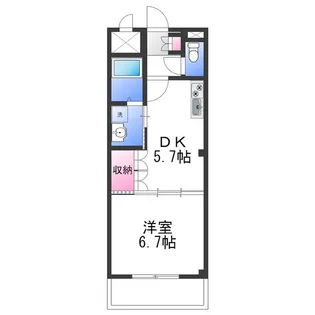 エリーナ【1階】の間取り