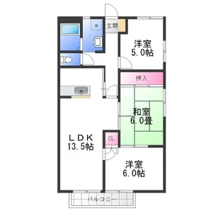 ノアーズアーク【1階】の間取り