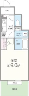 ファシルカワトⅡ【1階】の間取り