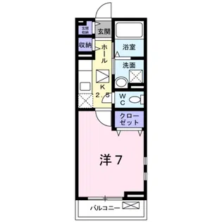 シャロルⅢ【1階】の間取り