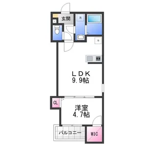 (仮称)ジーメゾン羽衣フェザー【2階】の間取り