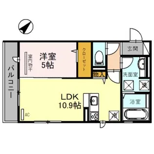 メゾン春日【2階】の間取り