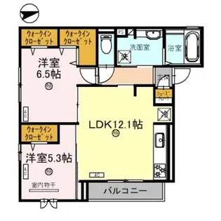 アド アジュール【3階】の間取り