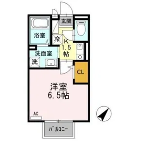 セジュール加守田SE【2階】の間取り