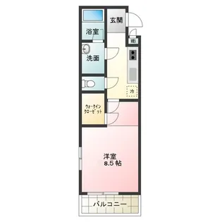 フジパレス南清水町Ⅰ番館【105号室】の間取り