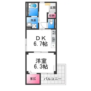 Alfine.S【305号室】の間取り
