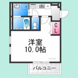 フジパレス百舌鳥本町Ⅱ番館【105号室】の間取り