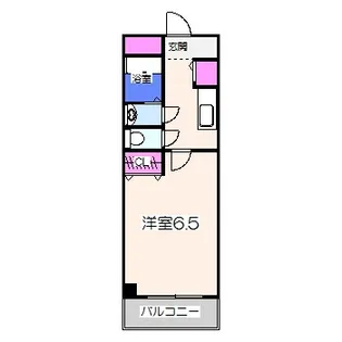 ラポール【203号室】の間取り