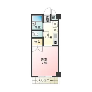 クレストコート新金岡【2階】の間取り
