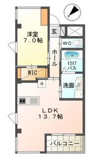 Univaly中百舌鳥(ユニヴァリィ中百舌鳥)【5階】の間取り