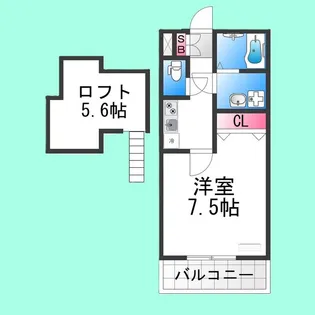T&S・Kitahanada【2階】の間取り