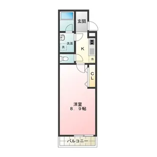 ソルシエール【1階】の間取り