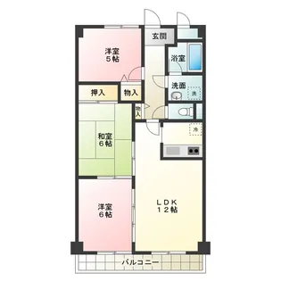 アーバンスカイハイツ【203号室】の間取り