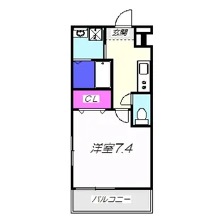 フジパレス堺もずノースⅠ番館【3階】の間取り
