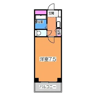 エスポワール新金岡【3階】の間取り