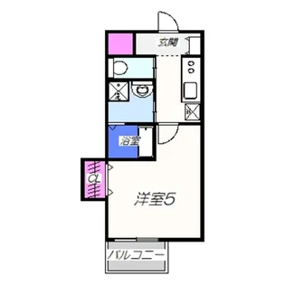 エヌエムサンカンテセット【1階】の間取り