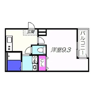 フジパレス堺もずノースⅡ番館【1階】の間取り