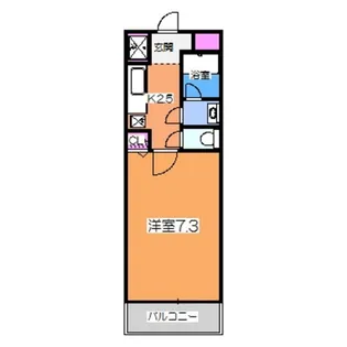 グランソレイユK&J壱番館【2階】の間取り