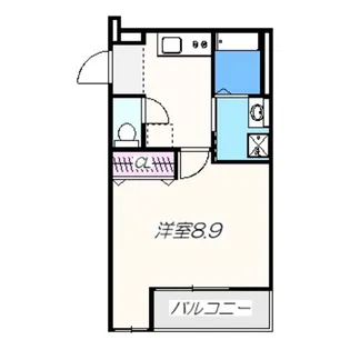 フジパレス アイヴィ浜寺【103号室】の間取り