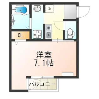 エム・ステージ香ヶ丘【1階】の間取り