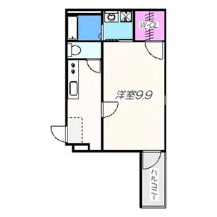 M & M【2階】の間取り