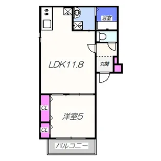 フジパレス堺東Ⅲ番館【103号室】の間取り