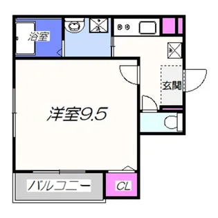 フジパレス堺東Ⅵ番館【3階】の間取り