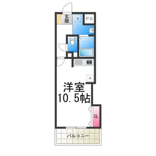 ルノン中百舌鳥【213号室】の間取り