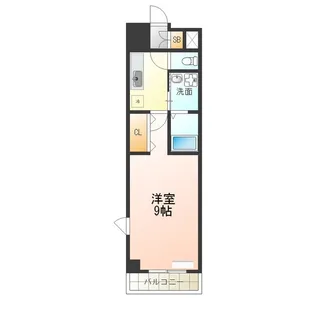 リッツラムセスⅡ番館【4階】の間取り