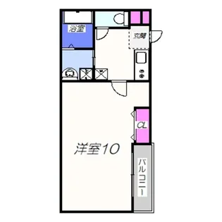 フジパレス堺東Ⅰ番館【301号室】の間取り