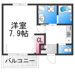 Adatto【3階】の間取り