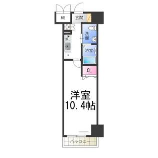 フェニックスレジデンス堺東【7階】の間取り