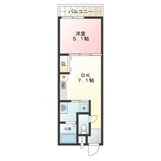 フジパレス堺なかもずI番館【3階】の間取り