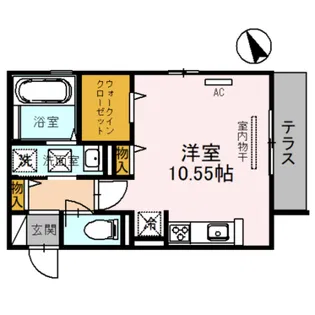 La Vie Belle【2階】の間取り